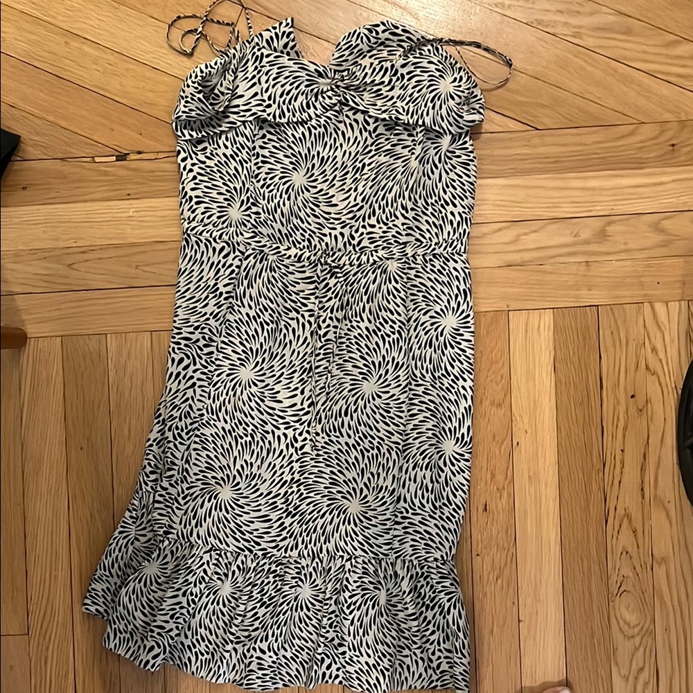 Twelfth Street by Cynthia Vincent Black and White Mini Sundress